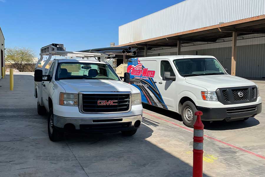 Desert Water Plumbing and Rooter Van