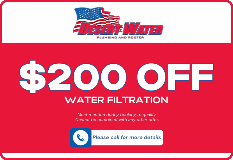 $200 Off Water Filtration