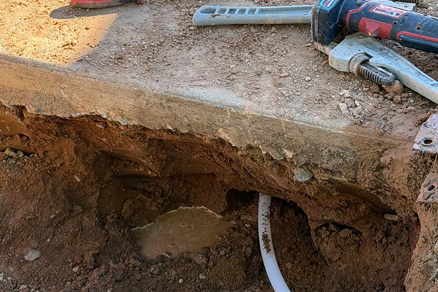 Schedule Slab Leak Repairs